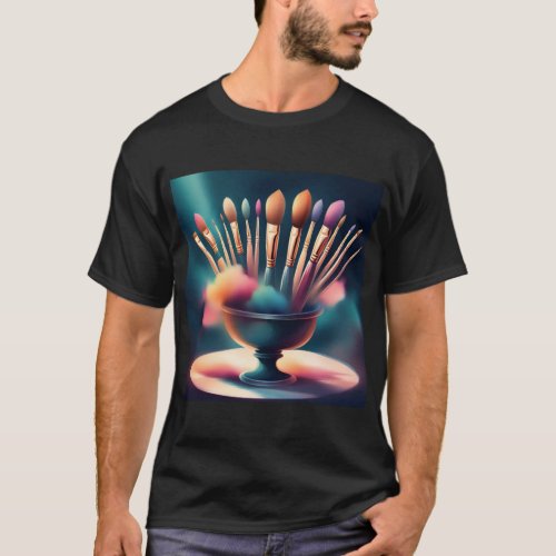 Artistry Refined Brush and Palette Symphony T_Shirt