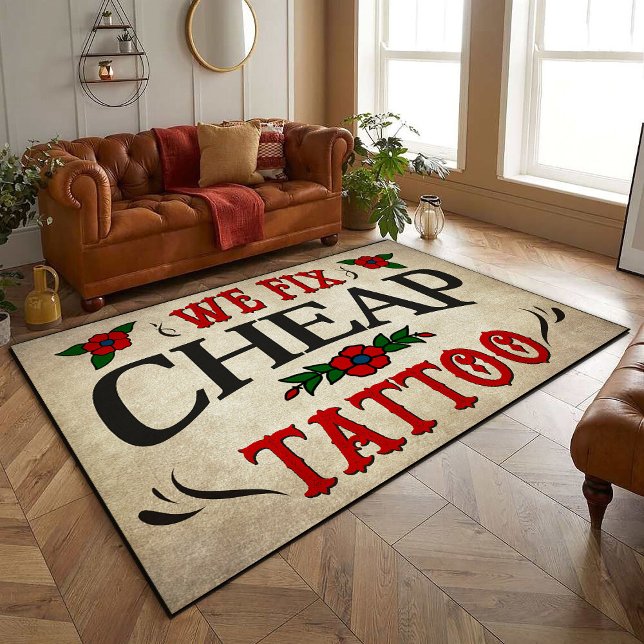 Artistry Underfoot: Tattoo-Inspired Area Rugs (Creator Uploaded)