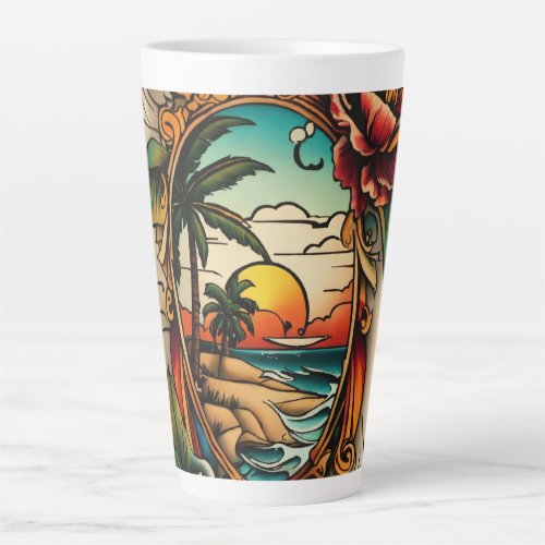 Artistry Unleashed Designer Caps Collection Latte Mug