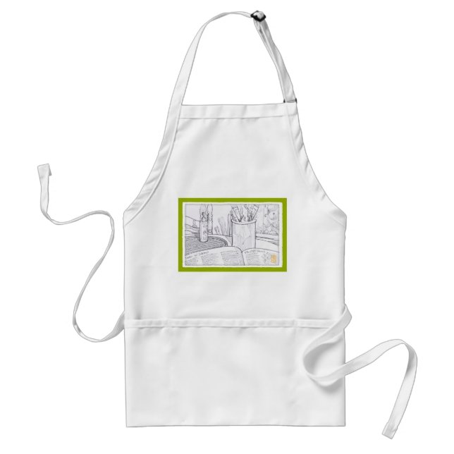 Artist's Adult Apron (Front)