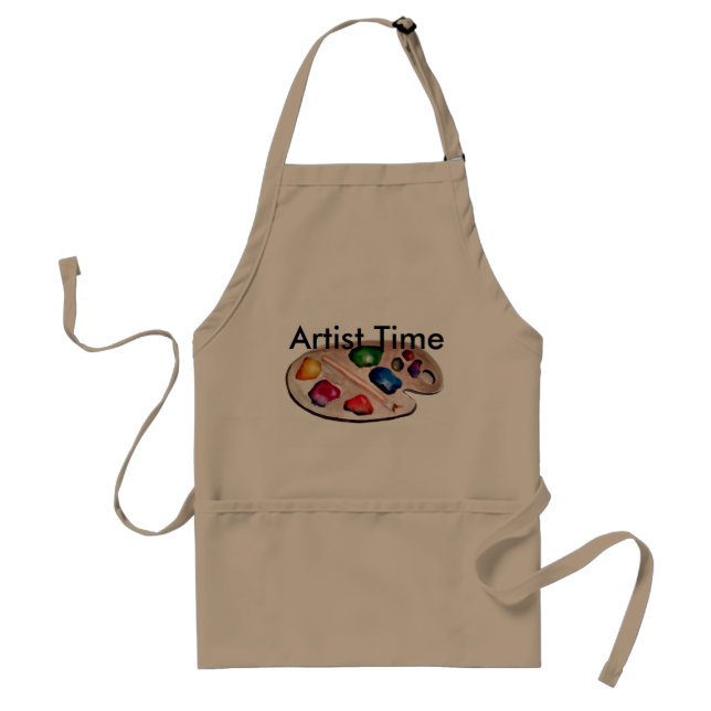 Artists Art Craft Crafters Studio Workshop Making Adult Apron (Front)