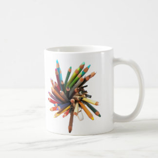 Artists Colored Oil Pencils Coffee Mug