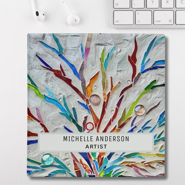 Artist's Colorful  3 Ring Binder (Creator Uploaded)