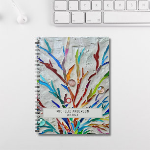 Artist's Colorful Notebook