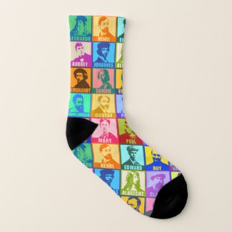 Artists | Colorful Pop Art All-Over-Print Socks
