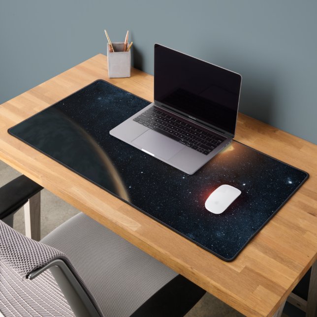 Artist's Concept Illustrating Kepler-16b. Desk Mat (Office 2)