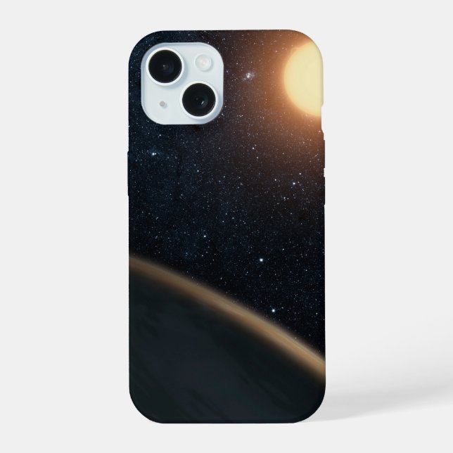 Artist's Concept Illustrating Kepler-16b. iPhone 15 Case (Back)