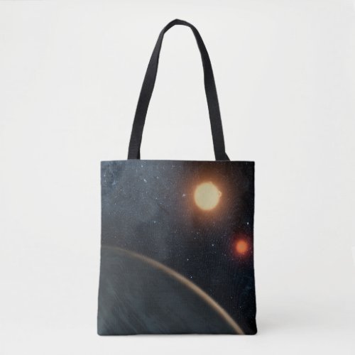 Artists Concept Illustrating Kepler_16b Tote Bag