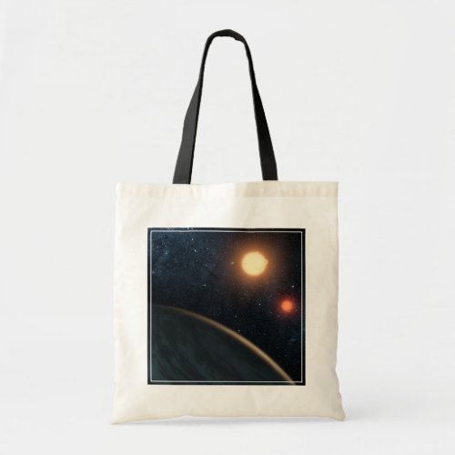 Artists Concept Illustrating Kepler_16b Tote Bag