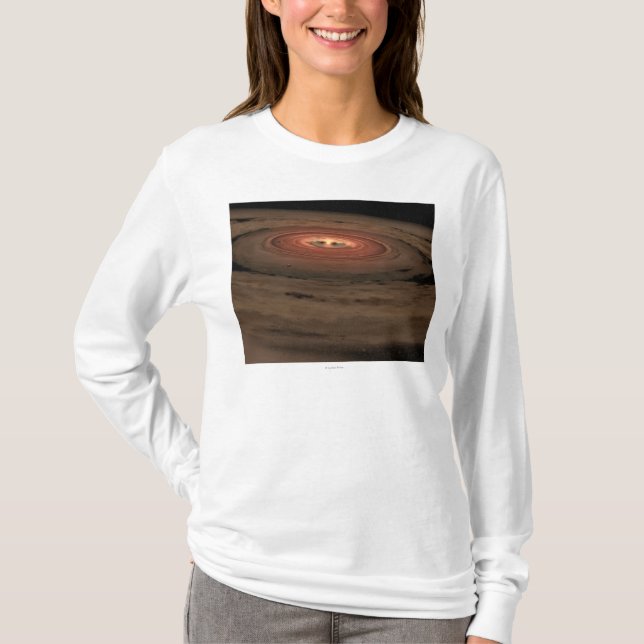 Artist's concept Mini Solar System in the Making T-Shirt (Front)