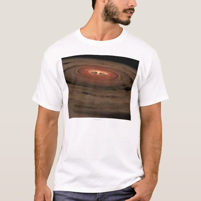 Artist's concept Mini Solar System in the Making T-Shirt (Front)