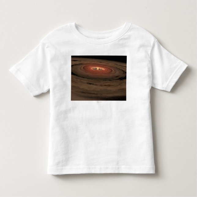 Artist's concept Mini Solar System in the Making Toddler T-shirt (Front)