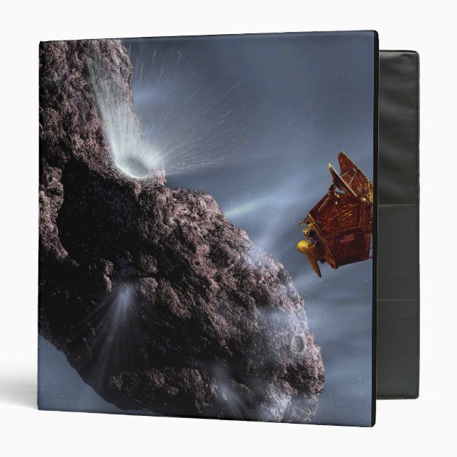 Artist's concept of Deep Impact's Encounter 3 Ring Binder (Front/Inside)