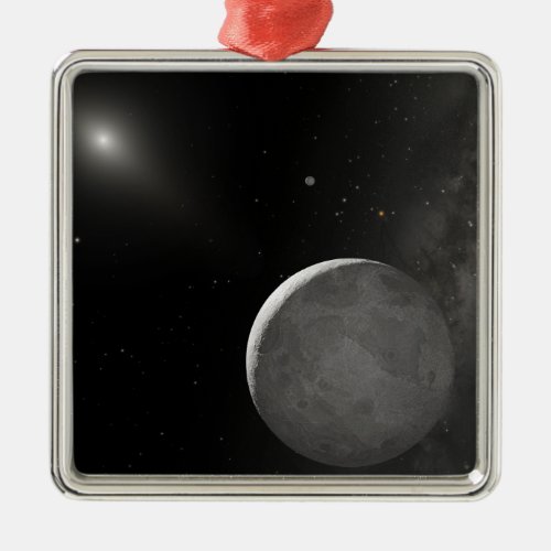 Artists concept of Kuiper Belt object Metal Ornament