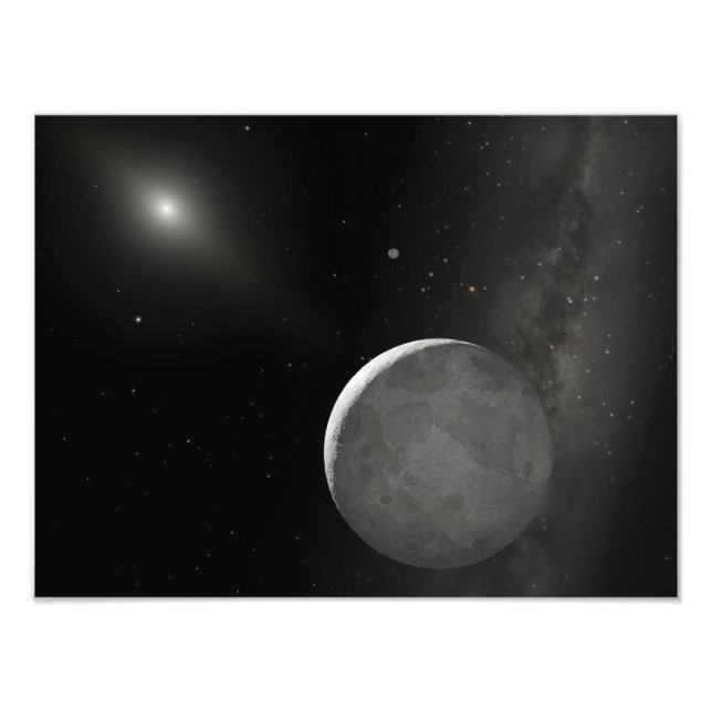 Artist's concept of Kuiper Belt object Photo Print (Front)
