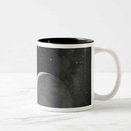 Artists concept of Kuiper Belt object Two_Tone Coffee Mug