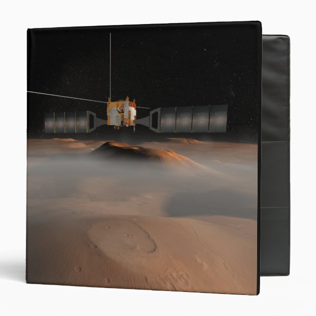Artist's concept of Mars Express spacecraft 3 Ring Binder (Front/Inside)