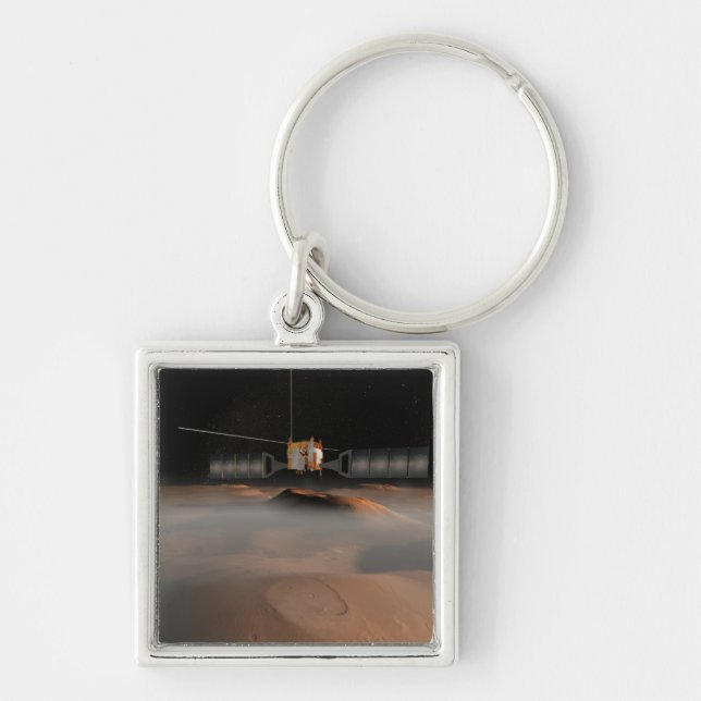 Artist's concept of Mars Express spacecraft Keychain (Front)