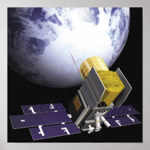 Artist's concept of the Ice, Cloud Poster