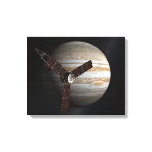 Artist's concept of the Juno spacecraft Canvas Print