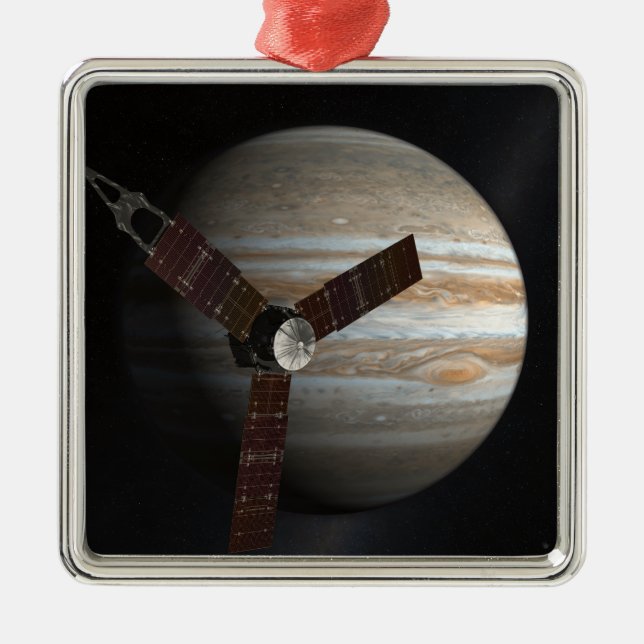 Artist's concept of the Juno spacecraft Metal Ornament (Front)