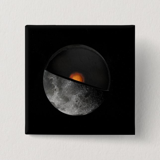 Artist's concept showing a possible inner core button (Front)