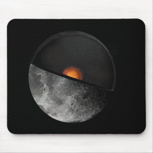 Artists concept showing a possible inner core mouse pad