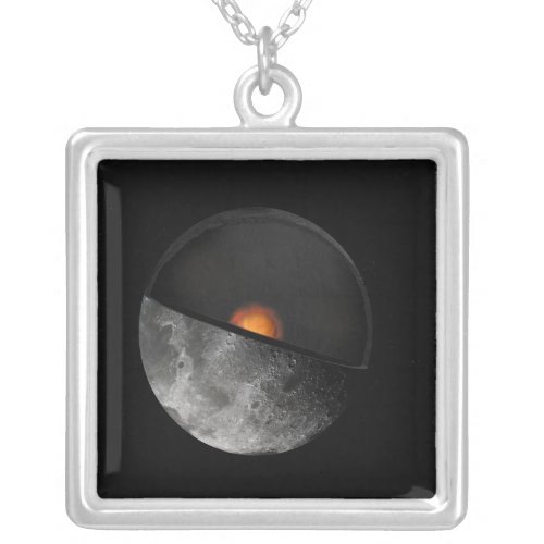Artists concept showing a possible inner core silver plated necklace