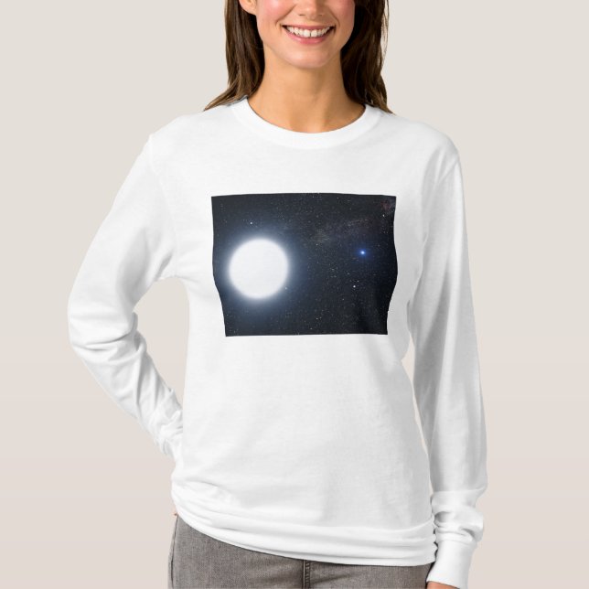 Artist's concept showing the binary star system T-Shirt (Front)