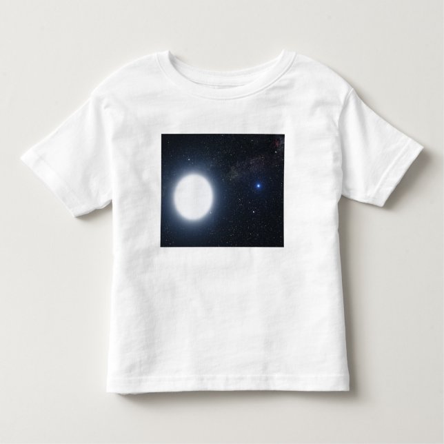 Artist's concept showing the binary star system toddler t-shirt (Front)