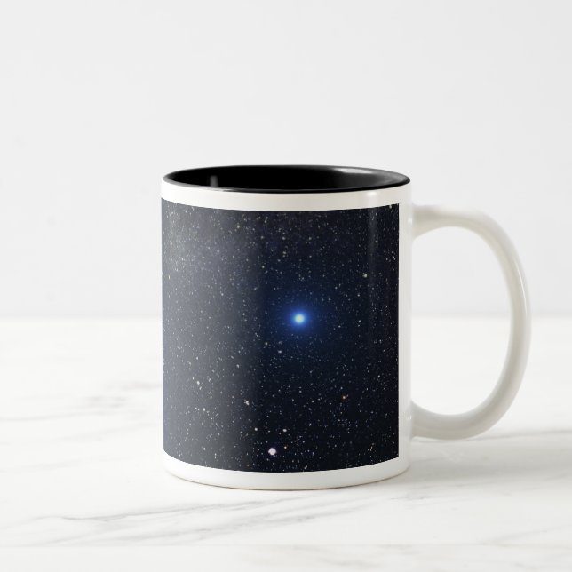Artist's concept showing the binary star system Two-Tone coffee mug (Right)