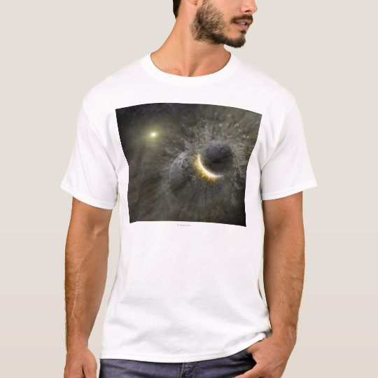 Artist's concept Space Collision at Vega T-Shirt