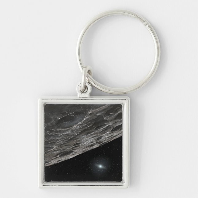 Artist's Conception of a Kuiper Belt Object Keychain (Front)