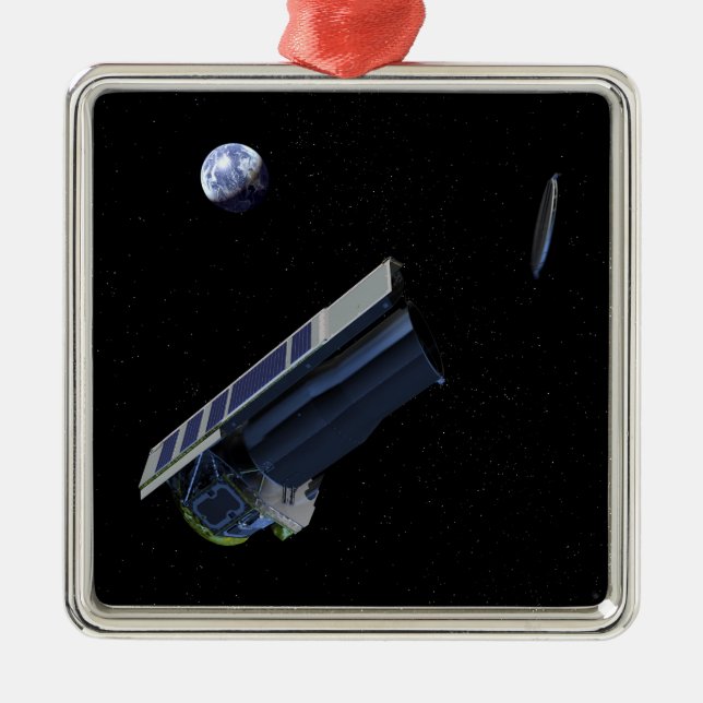 Artists conception of Spitzer Metal Ornament (Front)