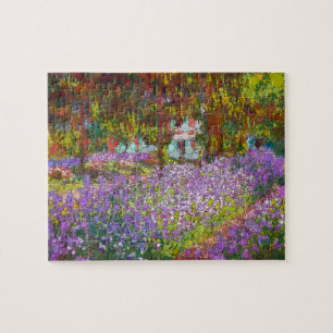 Artist's Garden at Giverny by After Claude Monet Jigsaw Puzzle