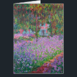 Artist's Garden at Giverny by Claude Monet<br><div class="desc">Artist's Garden at Giverny (1900) by Claude Monet is a vintage impressionist fine art nature painting featuring flowers in Claude Monet's gardens at his house in Giverny, France. About the artist: Claude Monet (1840-1926) was a founder of the French impressionist painting movement with most of his paintings being "en plein...</div>