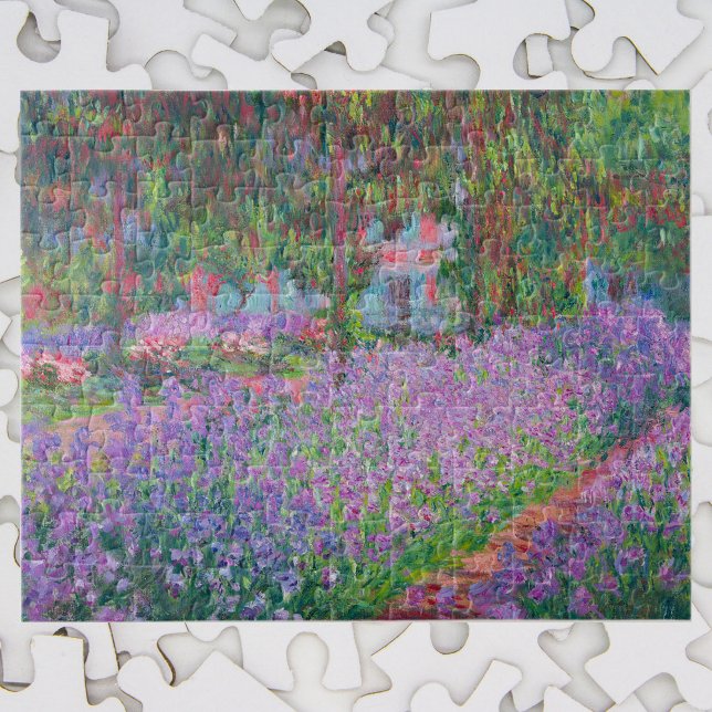 Artist's Garden at Giverny by Claude Monet Jigsaw Puzzle (Creator Uploaded)