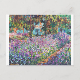 Artist's Garden Giverny Postcard