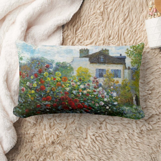 Artist's Garden  Lumbar Pillow (Blanket)