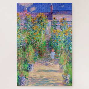 Artist's Garden, Monet Jigsaw Puzzle