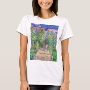 Artist's Garden, Monet T-Shirt