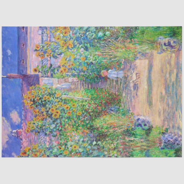 Artist's Garden, Monet Tissue Paper (Front)