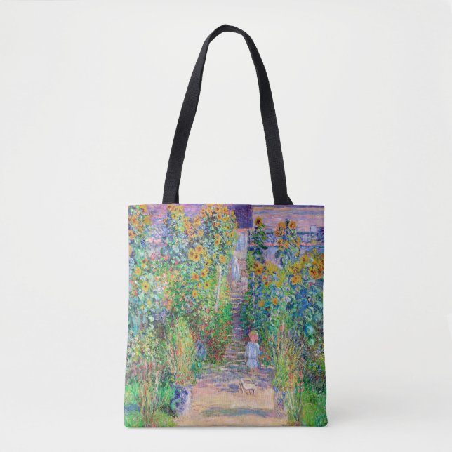 Artist's Garden, Monet Tote Bag (Front)