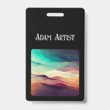 ARTIST'S ID BADGE