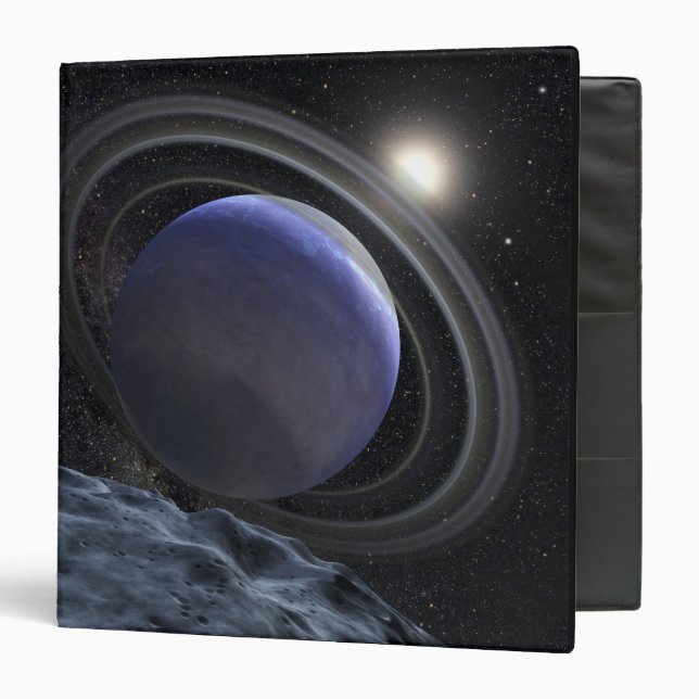 Artist's illustration 3 ring binder (Front/Inside)