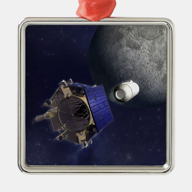 Artist's Illustration Metal Ornament (Front)