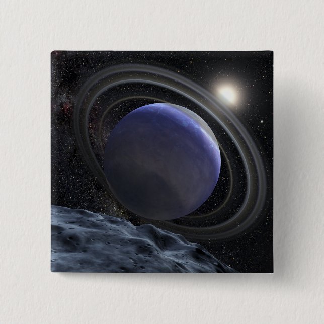 Artist's illustration pinback button (Front)