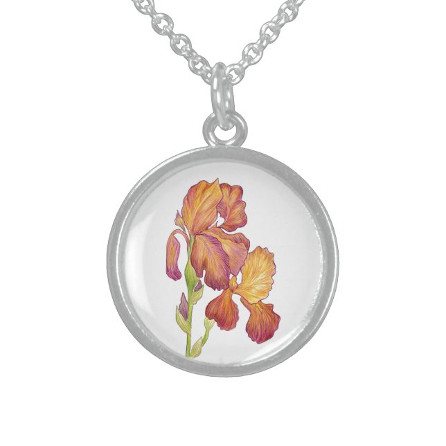 Artist's Iris Necklace (Front)