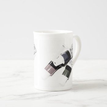 Artists Oil Or Acrylic Paint Tubes Bone China Mug by Visages at Zazzle