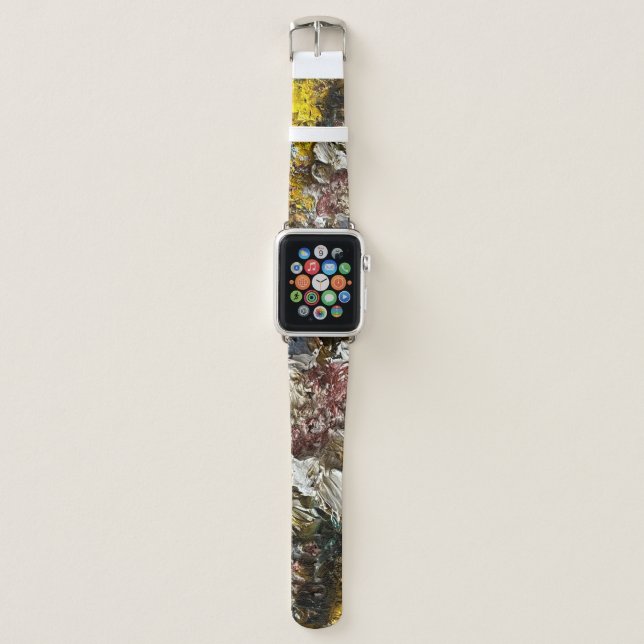 Artist's palette #1 apple watch band (Front)